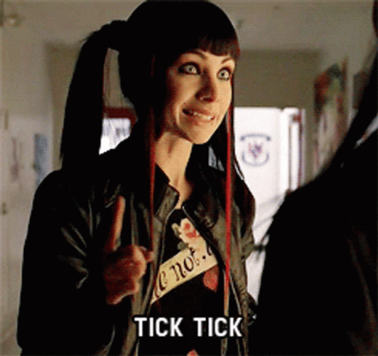 Tick Tock Boom Goth Girl Ksenia Solo GIF