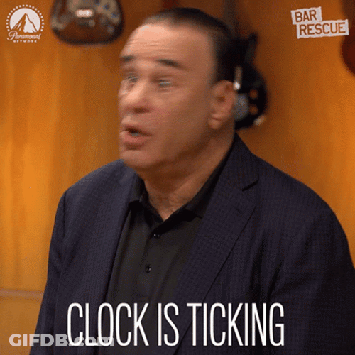 Tick Tock Clock Is Ticking Jon Taffer GIF