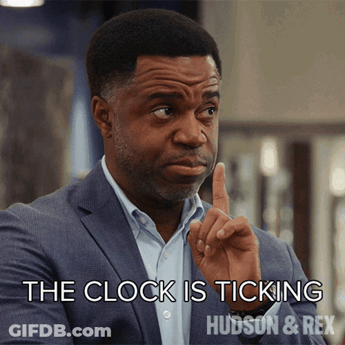 Tick Tock Clock Ticking Joseph Donovan Hudson And Rex GIF