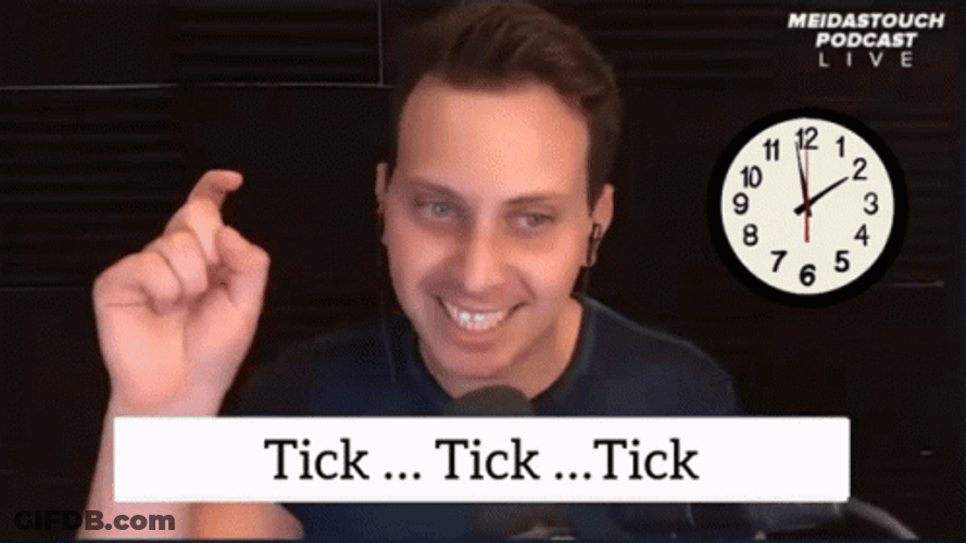 Tick Tock MeidasTouch Podcast Time Watch GIF
