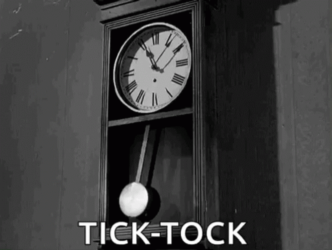 Ticking Clock Countdown GIF