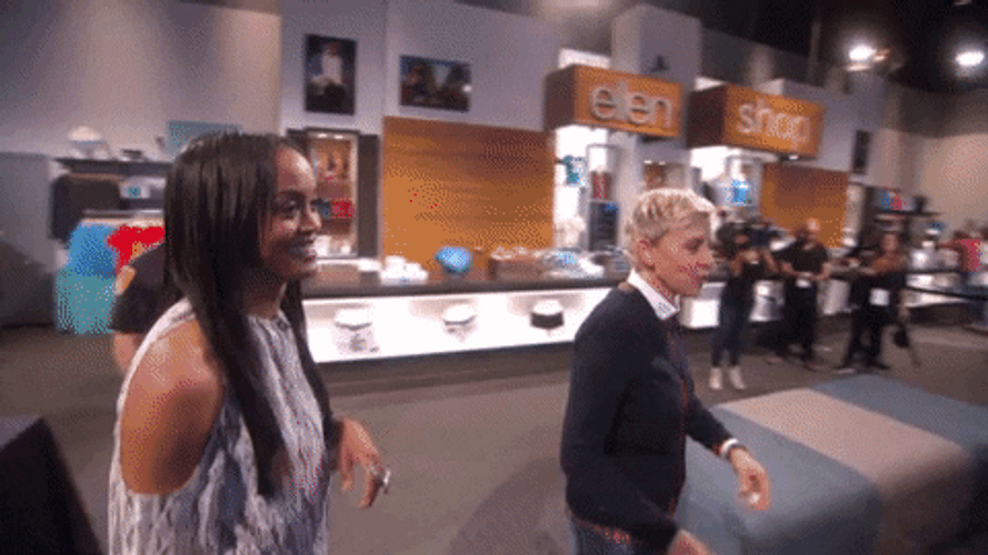 Tickle Bachelorette Ellen GIF