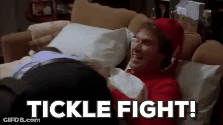 Tickle Fight Will Ferrell GIF
