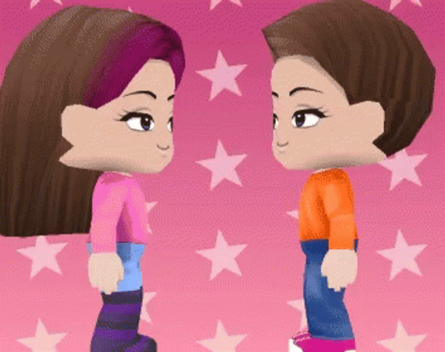 Tickle Friends 3D Cartoon GIF