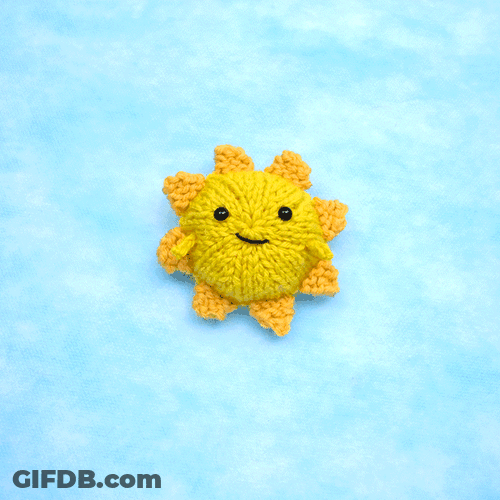 Tickle Knitted Summer Fun GIF
