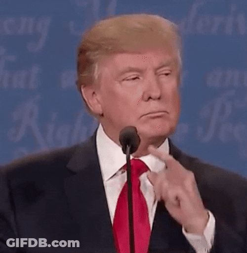 Tickle Nose Donald Trump GIF