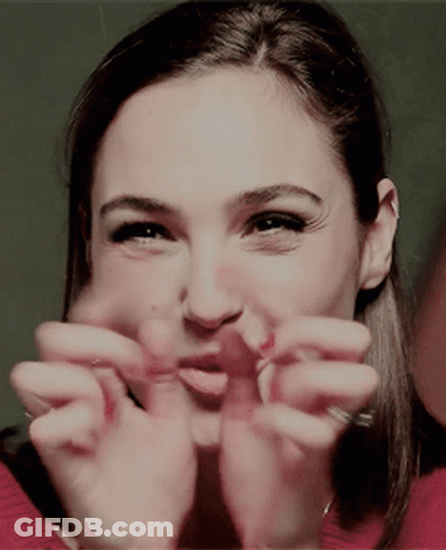 Tickle Smile Gal Gadot GIF