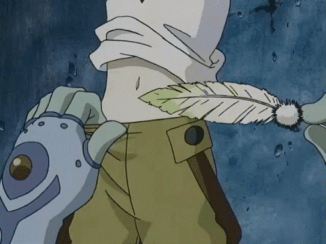 Tickle Tommy Digimon Frontier GIF