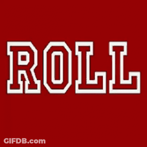 Tide In Red And White Letters GIF