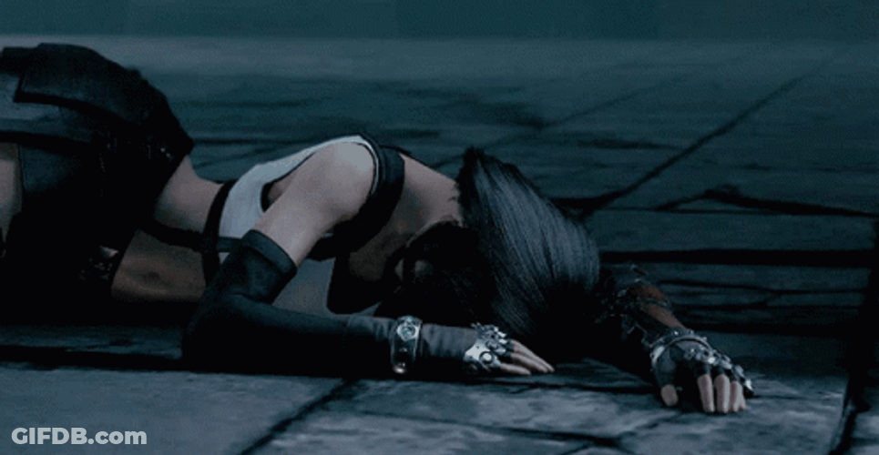 Tifa Lying Down GIF