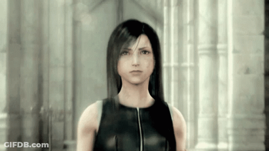 Tifa Strong Physical Defense GIF