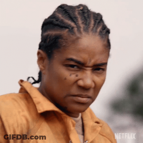Tiffany Haddish Mean Mug GIF