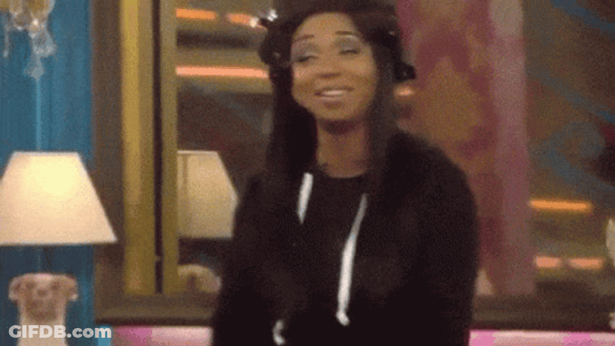 Tiffany Pollard Pleasant Smile Applauding GIF