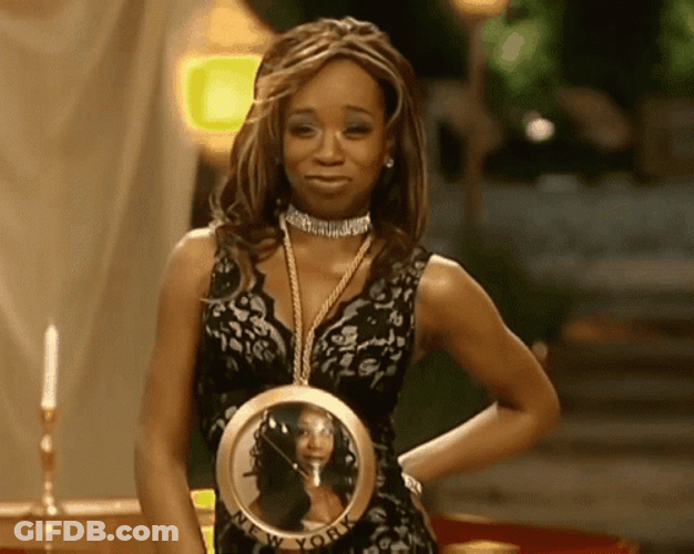 Tiffany Pollard Shooing Away Gesture GIF