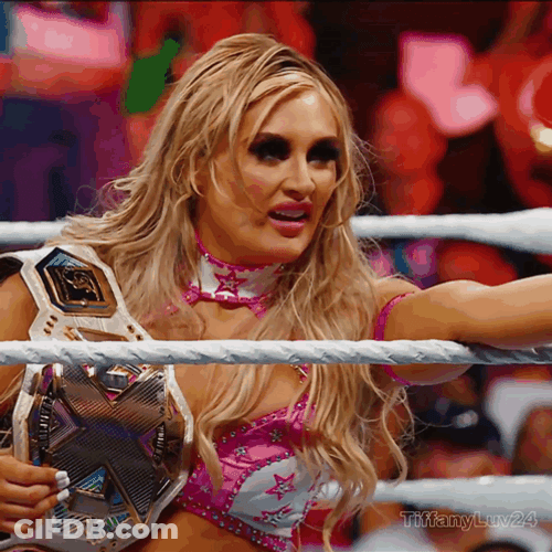 Tiffany Stratton Flying Kiss GIF