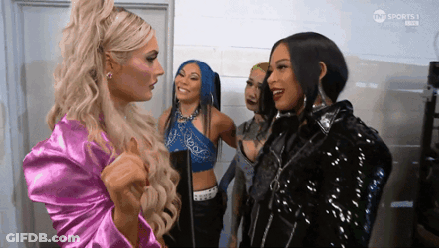 Tiffany Stratton Punching A Bully GIF