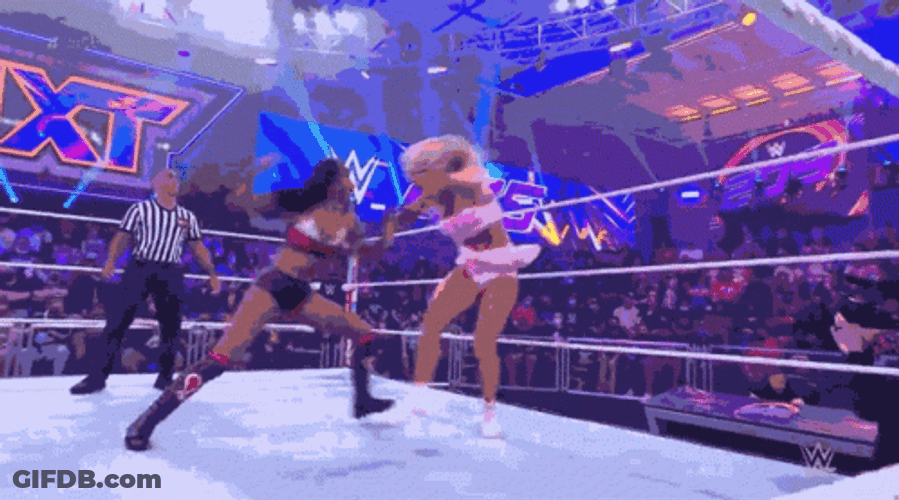 Tiffany Stratton Ring Tumbling GIF