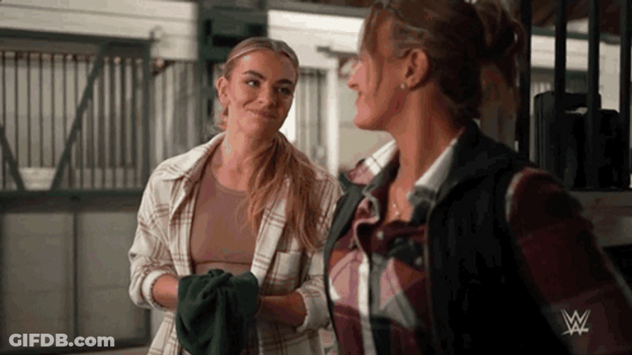 Tiffany Stratton Stunned GIF