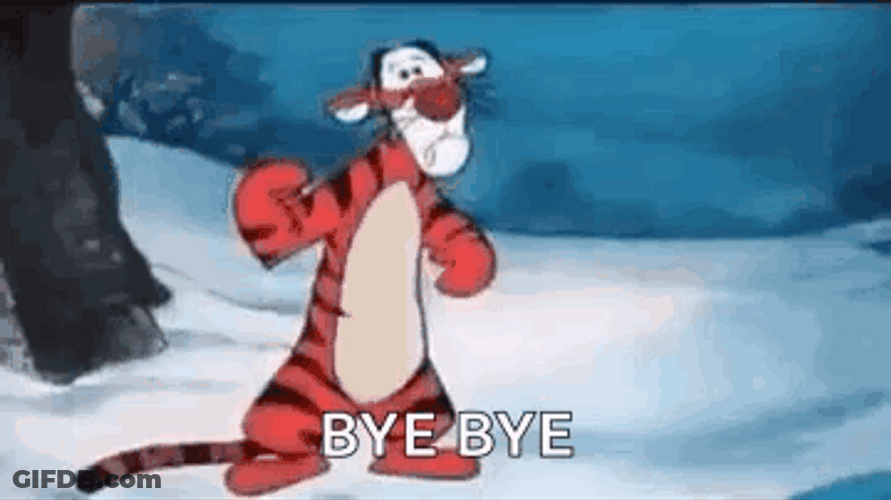 Tiger Bye Meme GIF