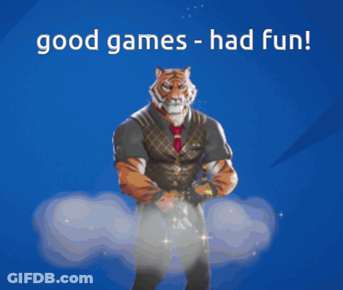 Tiger Good Games Had Fun GIF