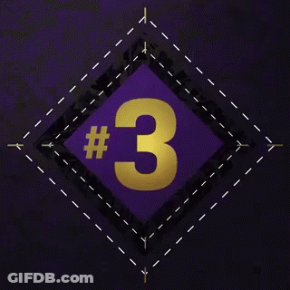 Tiger Head On Yellow And Purple Background GIF