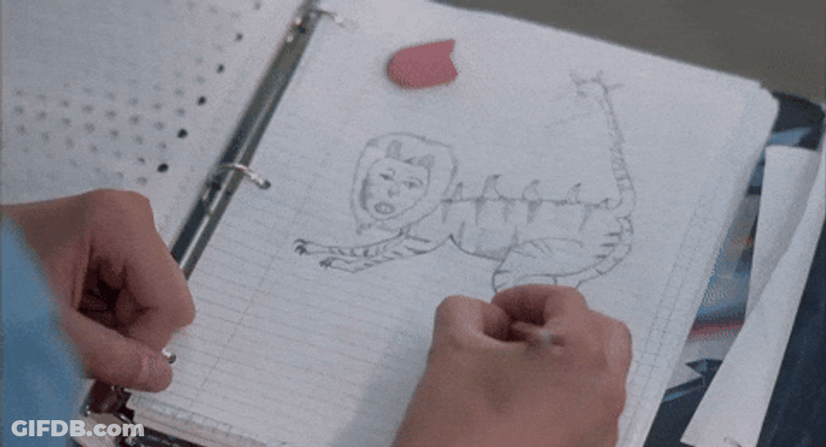 Tiger Sketch Tuesday GIF