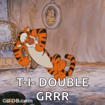 Tigger From Winnie The Pooh Laying On Couch GIF
