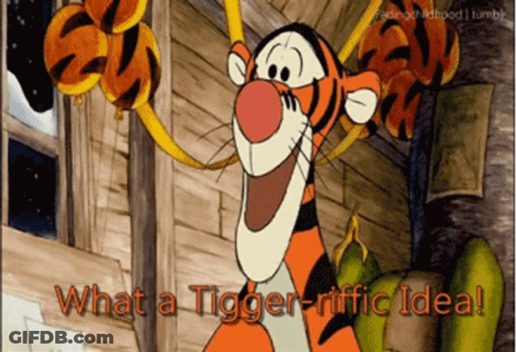 Tigger-Rific Idea GIF
