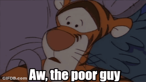 Tigger Shocked Saying Aw GIF
