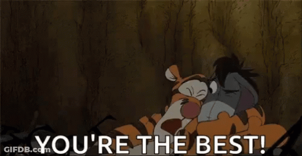 Tigger Telling Eeyore You The Best GIF
