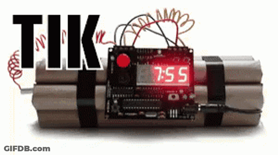 Tik Tok Dynamite Timer GIF