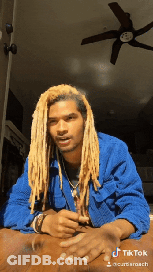 Tik Tok Rap Curtis Roach GIF