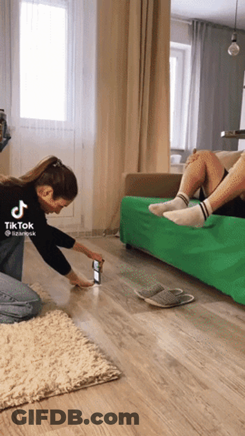 Tiktok Couple Video Shooting GIF