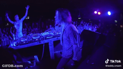TikTok DJ Playing Music GIF