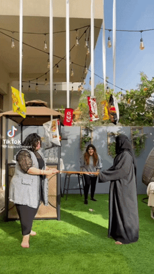 Tiktok Fun Outdoor Parlor Game GIF