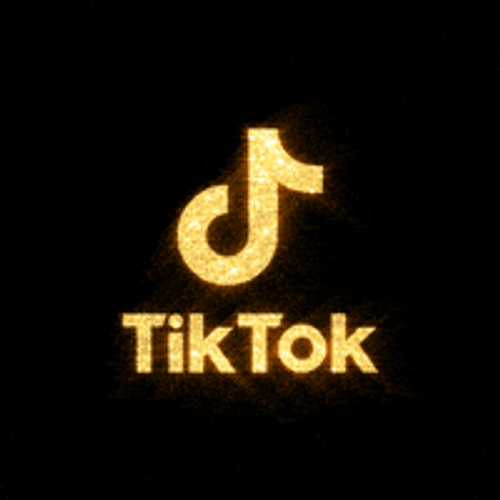 Tiktok Gold Glitters GIF