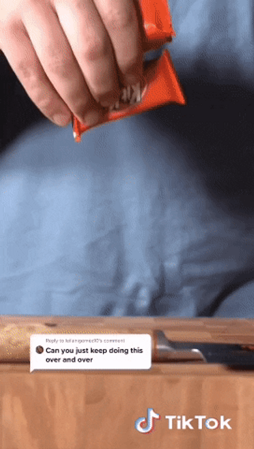 Tiktok KitKat Meal GIF