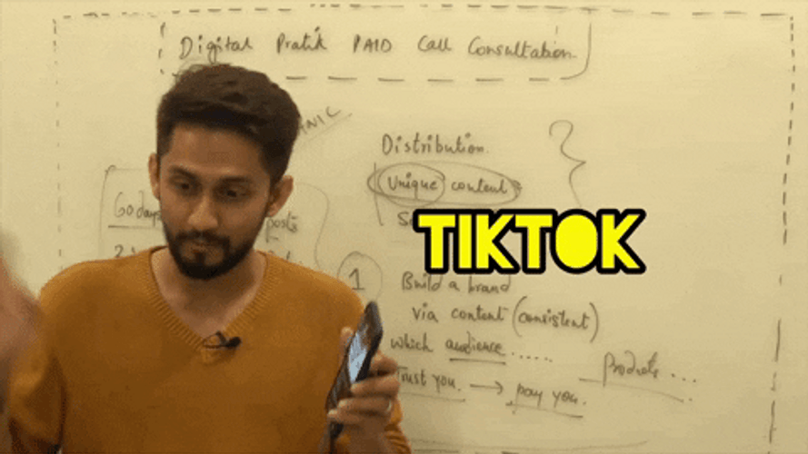 Tiktok Man Giving Lessons GIF