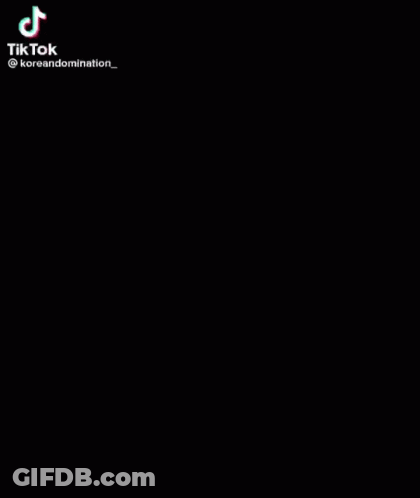 TikTok Man With Korean Domination On Shirt GIF