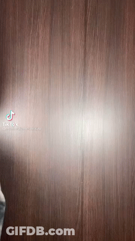 TikTok Video Person Standing On Wooden Surface GIF