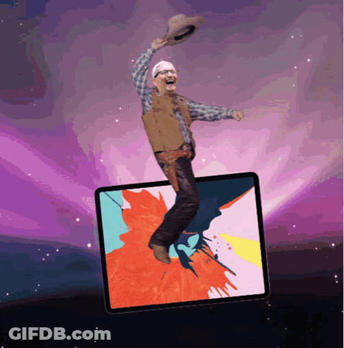 Tim Cook Cowboy GIF