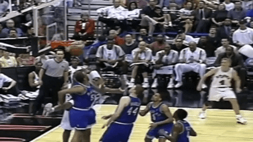Tim Duncan Spurs Power Forward GIF