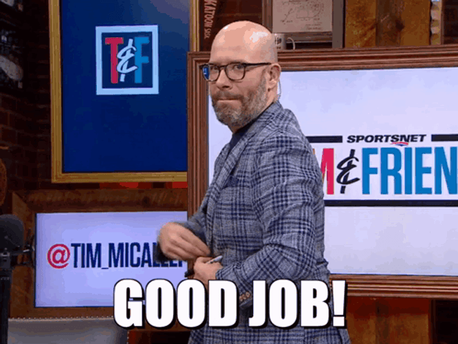 Tim & Friends Pat On The Back GIF