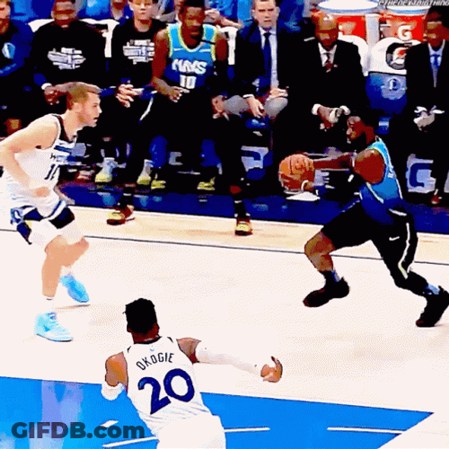 Tim Hardaway Jr Poster Dunk GIF