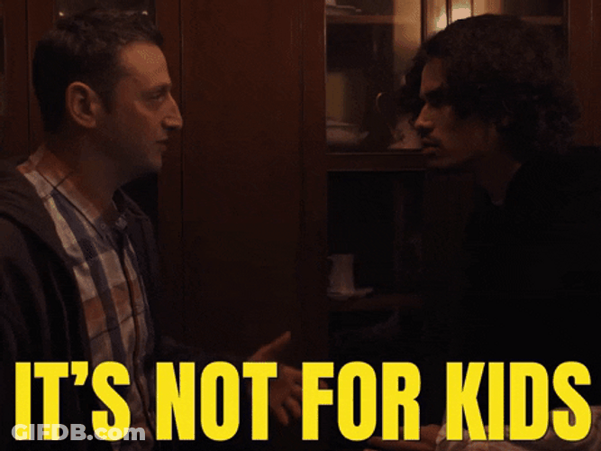 Tim Robinson Talking Not For Kids GIF