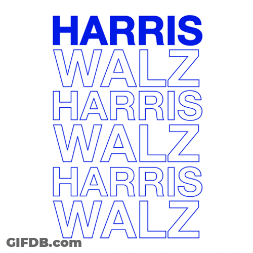 Tim Walz Harris Going Down GIF