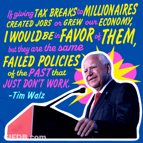 Tim Walz Promise To People GIF