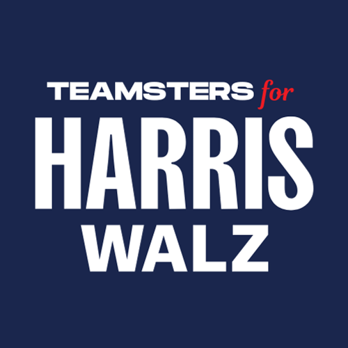 Tim Walz Teamsters With Kamala GIF