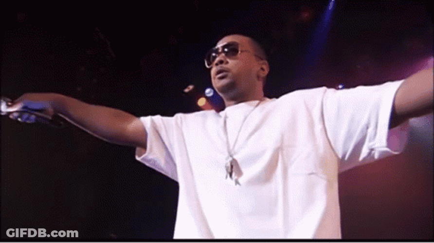 Timbaland Arms Wide Open GIF
