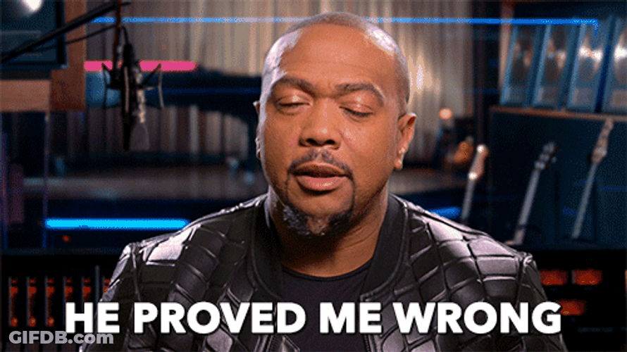 Timbaland He Proved Me Wrong GIF